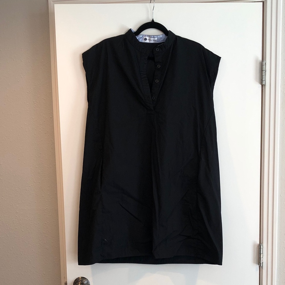 Women's Caryn Lawn Seaside Dress in Black One Size Fits 4-12